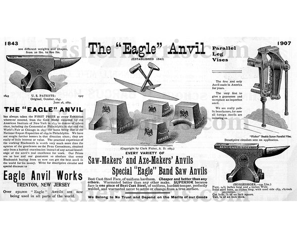 "The Eagle Anvil" Poster