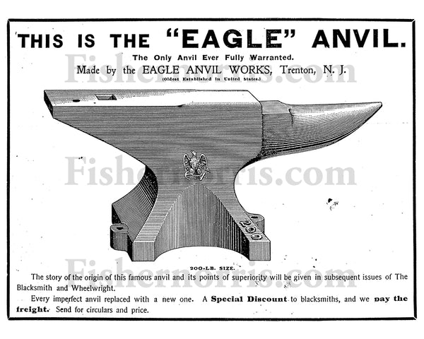 "This is the Eagle Anvil" Poster