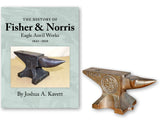 "The History of Fisher & Norris" Book + Anvil